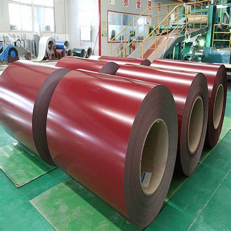 Color Coated Rolls Prepainted Zinc Coated Steel Coil PPGI Coil Steel Sheet For Houses 