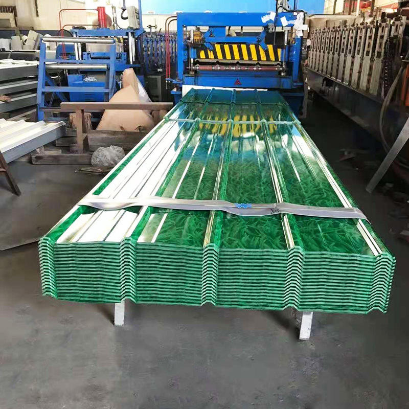 Dx52D SGCC 750mm~1050mm Galvalume Roofing Sheet Coated Color Painted PPGI Building Material Price Galvanized Steel Roofing Sheet 