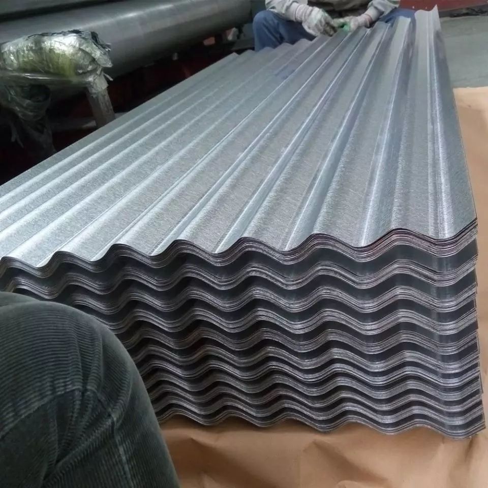 PPGI Galvanized Steel Corrugated Roofing Sheet Zinc Iron China 1000 Series AiSi High-strength Steel Plate Color Coated 