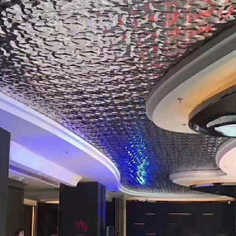 Decorative Wall Panels Ss Sheet Surface Color Water Ripple Stainless Steel Decorative Sheet