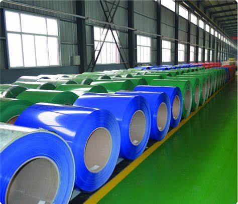 High Quality Prepainted Color Coated Steel G550 Grade PPGI Steel Coil For Container Plate Made In China 