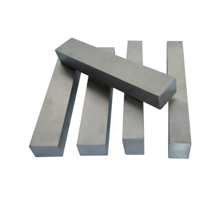 China Selling 304 Stainless Steel Square Bar Rod High Quality 3mm * 3mm *300mm 